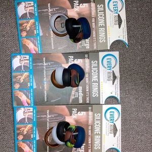 Every Ring silicone rings five pack